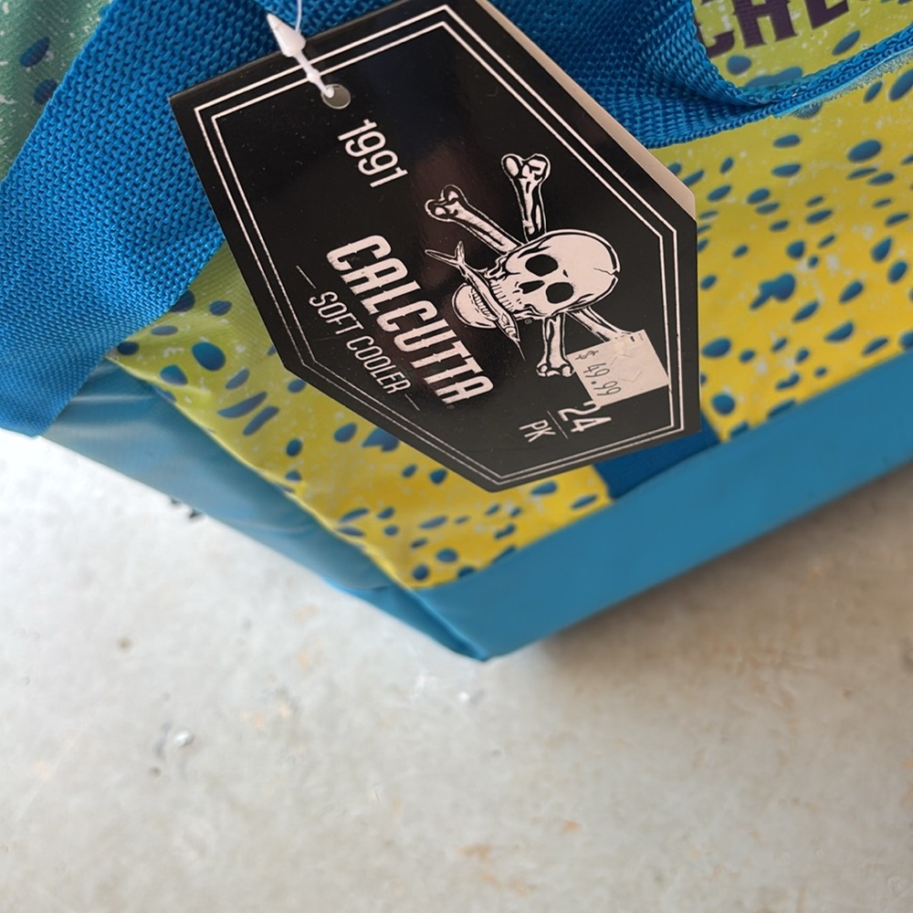 Calcutta Blue and Yellow Women's Bag - Picture 3 of 3